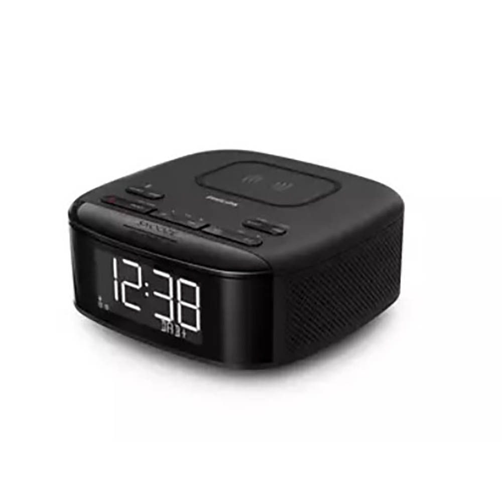 Image for PHILIPS ALARM CLOCK RADIO BLACK from OFFICEPLANET OFFICE PRODUCTS DEPOT