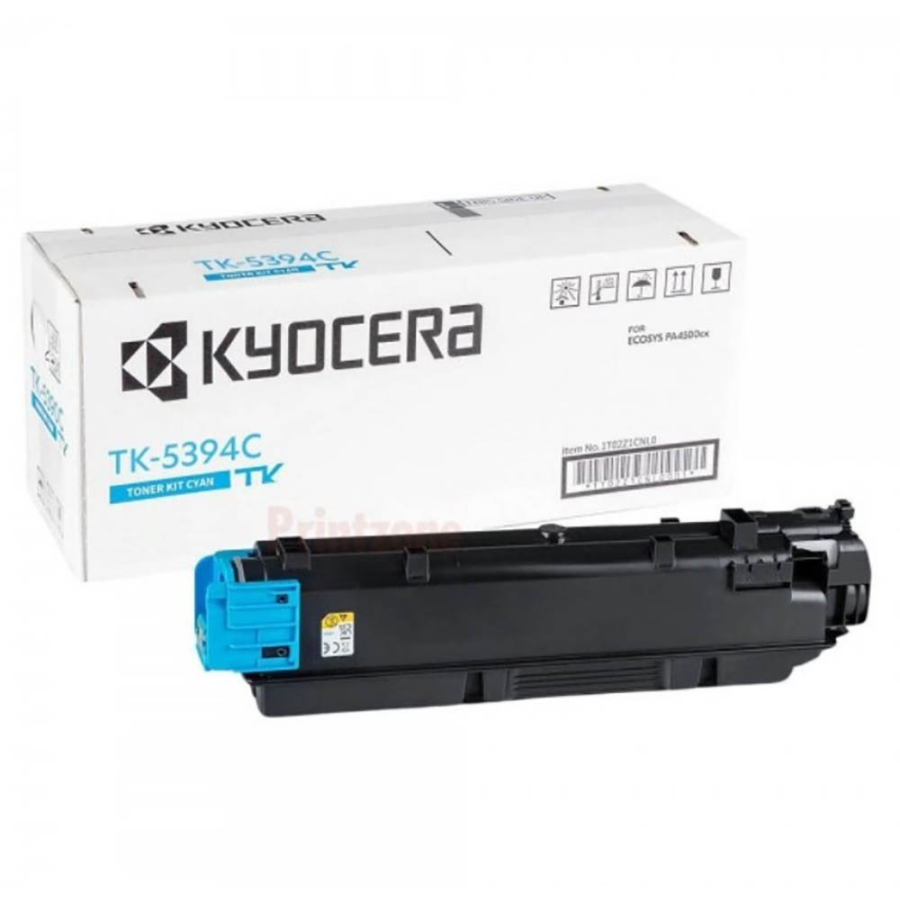 Image for KYOCERA TK-5394C TONER CARTRIDGE CYAN from Albany Office Products Depot