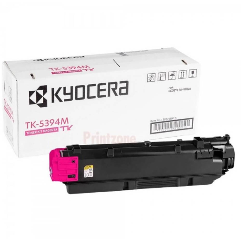 Image for KYOCERA TK-5394M TONER CARTRIDGE MAGENTA from MOE Office Products Depot Mackay & Whitsundays