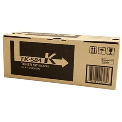 Image for KYOCERA TK584B TONER CARTRIDGE BLACK from Ross Office Supplies Office Products Depot