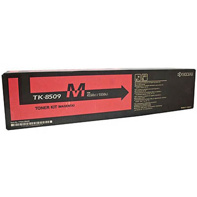 Image for KYOCERA TK8509M TONER CARTRIDGE MAGENTA from Ross Office Supplies Office Products Depot
