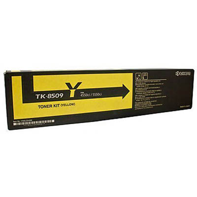 Image for KYOCERA TK8509Y TONER CARTRIDGE YELLOW from Office Products Depot