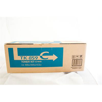 Image for KYOCERA TK859C TONER CARTRIDGE CYAN from Ross Office Supplies Office Products Depot