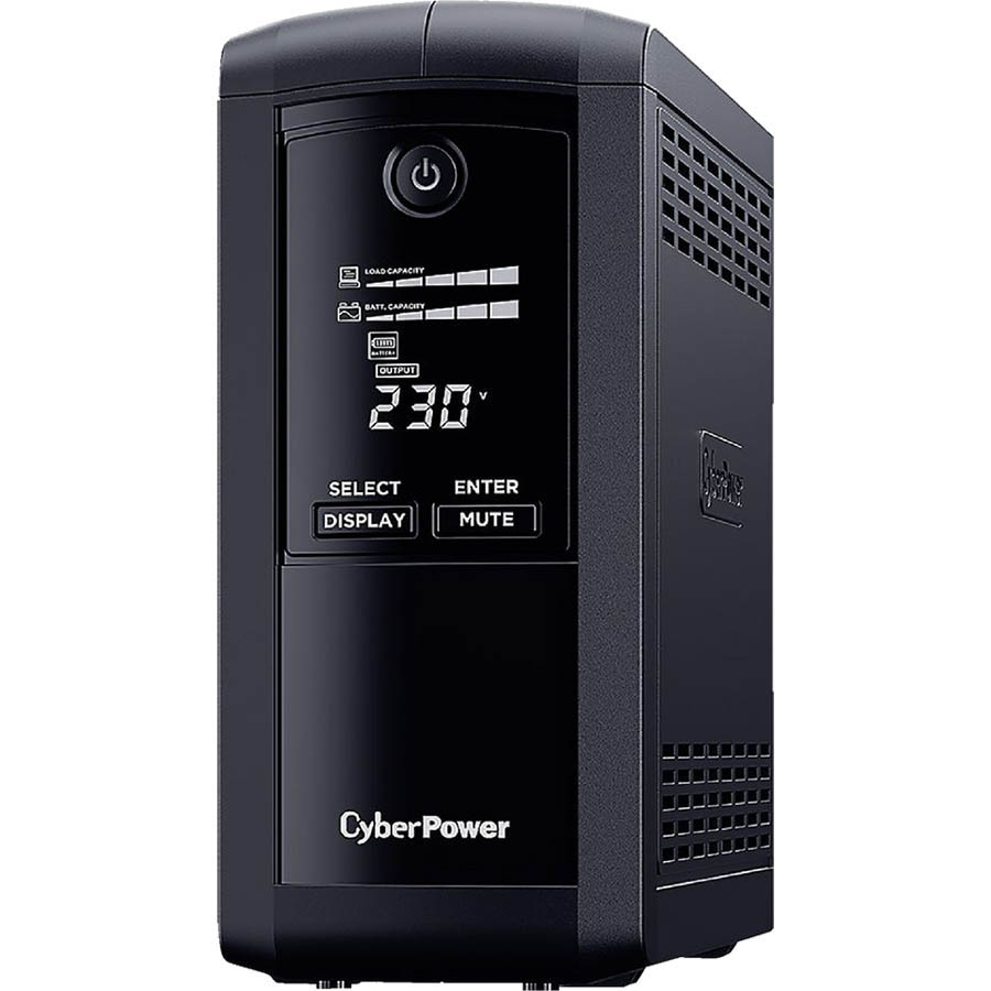 Image for CYBERPOWER VP1000ELCD VALUE PRO TOWER UPS 1000VA/550W from Office Products Depot