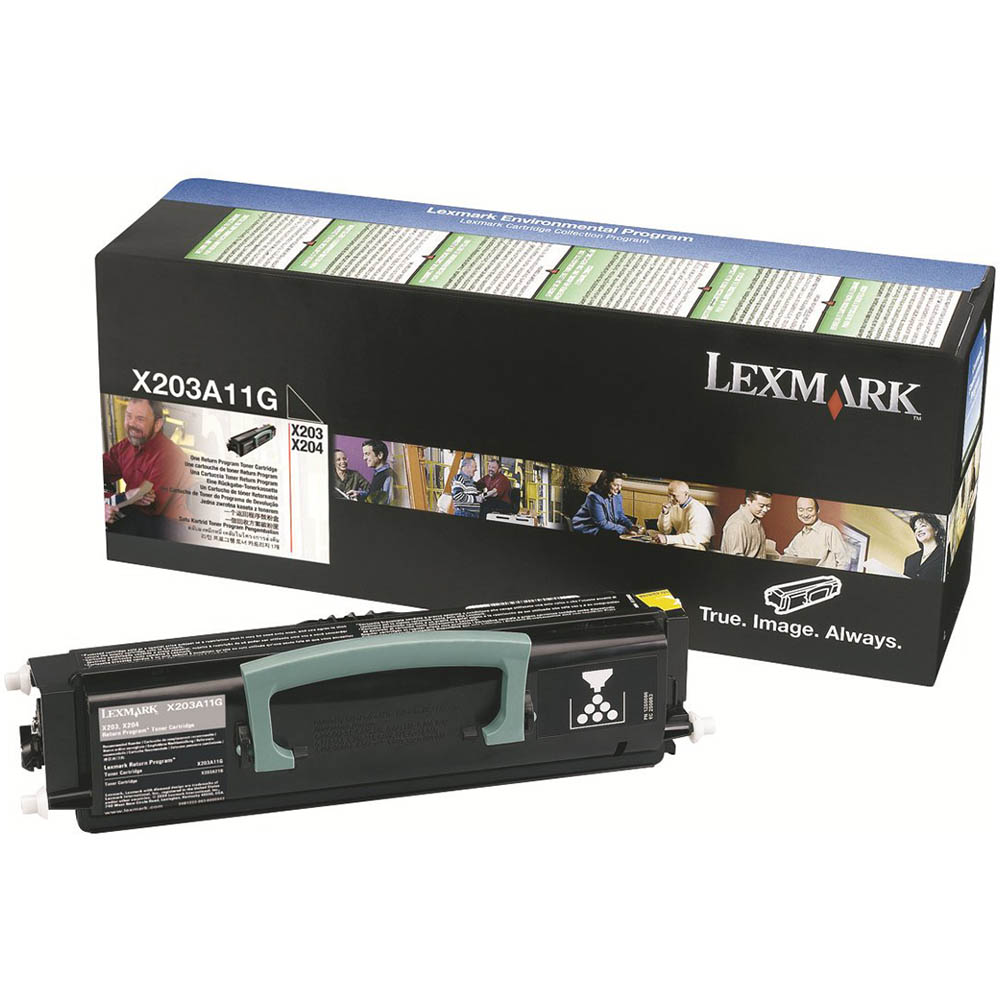 Image for LEXMARK X203A11G TONER CARTRIDGE BLACK from Ross Office Supplies Office Products Depot