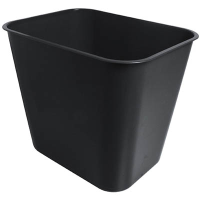 Image for ESSELTE SWS PLASTIC WASTE BIN 15 LITRE BLACK from Margaret River Office Products Depot