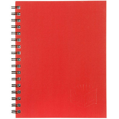 Image for SPIRAX 511 NOTEBOOK 7MM RULED HARD COVER SPIRAL BOUND 200 PAGE 225 X 175MM RED from Albany Office Products Depot