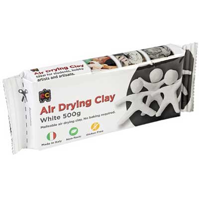 Image for EDUCATIONAL COLOURS AIR DRYING CLAY 500G WHITE from Office Products Depot Gold Coast