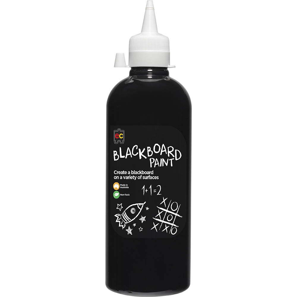 Image for EDUCATIONAL COLOURS BLACKBOARD PAINT 500ML from Office Business Office Products Depot