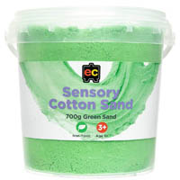 educational colours cotton sand 700g green