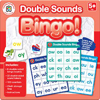 learning can be fun bingo cards double sounds