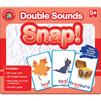 learning can be fun snap cards double sounds