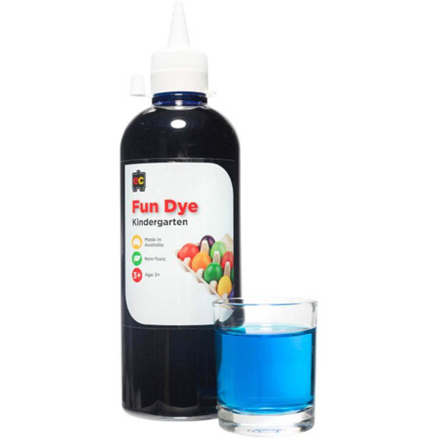 Image for EDUCATIONAL COLOURS KINDERGARTEN FUN DYE 500ML BRILLIANT BLUE from Ross Office Supplies Office Products Depot