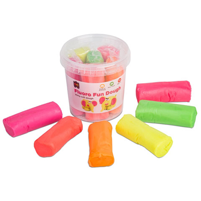 Image for EDUCATIONAL COLOURS FUN DOUGH 900G FLURO from Total Supplies Pty Ltd