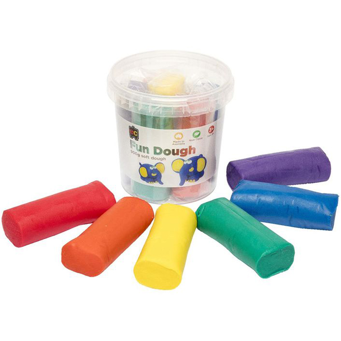 Image for EDUCATIONAL COLOURS FUN DOUGH 900G ASSORTED from Total Supplies Pty Ltd