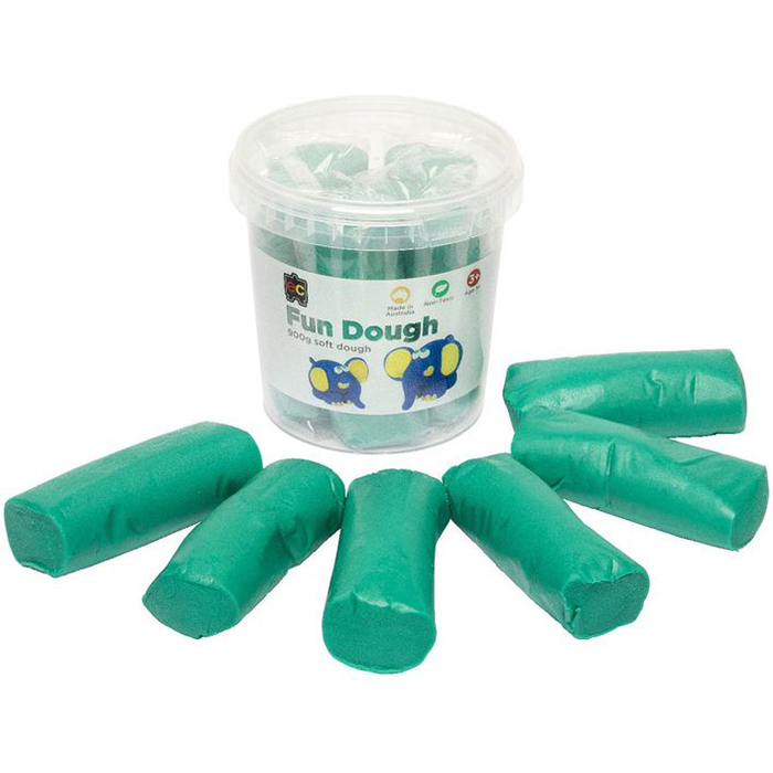 Image for EDUCATIONAL COLOURS FUN DOUGH 900G GREEN from Office Products Depot Gold Coast