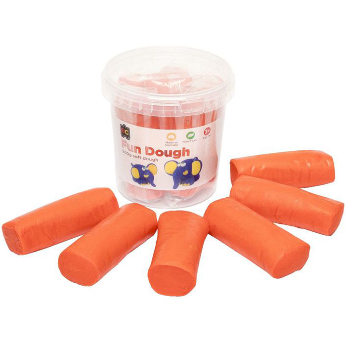 Image for EDUCATIONAL COLOURS FUN DOUGH 900G ORANGE from Total Supplies Pty Ltd