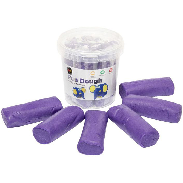 Image for EDUCATIONAL COLOURS FUN DOUGH 900G PURPLE from Total Supplies Pty Ltd