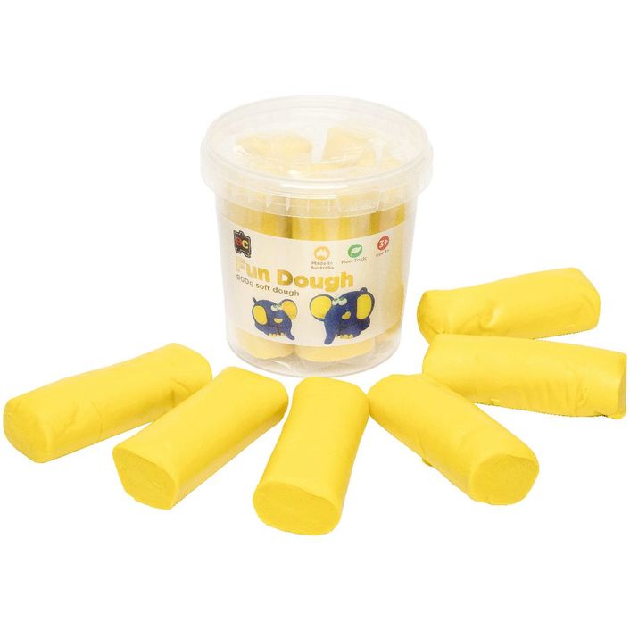 Image for EDUCATIONAL COLOURS FUN DOUGH 900G YELLOW from Total Supplies Pty Ltd