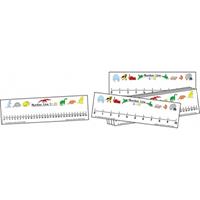 learning can be fun student number lines 0-10 and 0-30 pack 15