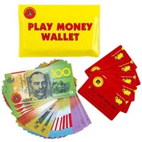 educational colours play money wallet