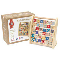 educational colours alphabet abacus