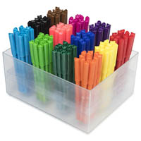 educational colours master markers crate 144