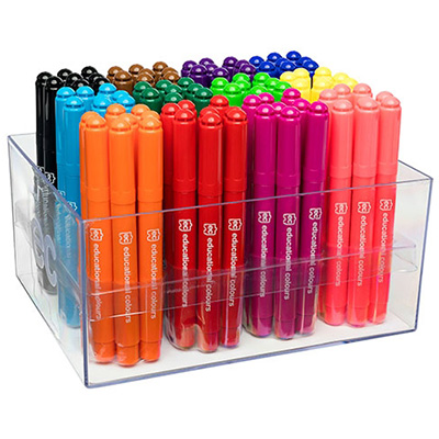 Image for EDUCATIONAL COLOURS MASTER MEGA MARKERS CRATE 96 from Office Products Depot Gold Coast