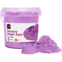 educational colours sensory magic sand 1kg purple