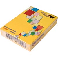 flying colours coloured a4 copy paper 80gsm gold pack 500 sheets
