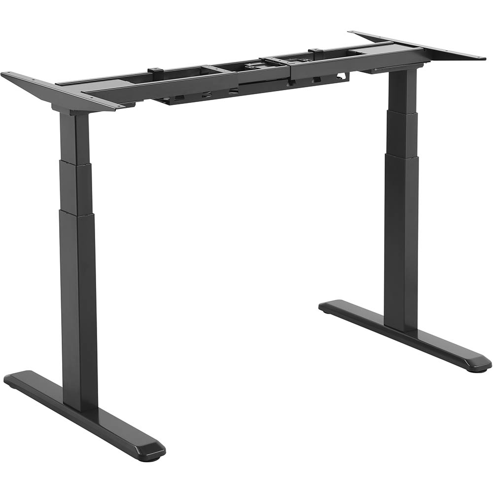 Image for ERGOVIDA EED-623D ELECTRIC SIT-STAND DESK BLACK FRAME ONLY from MOE Office Products Depot Mackay & Whitsundays