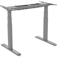 ergovida eed-623d electric sit-stand desk grey frame only