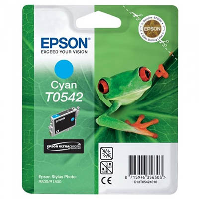 Image for EPSON T0542 INK CARTRIDGE CYAN from MOE Office Products Depot Mackay & Whitsundays
