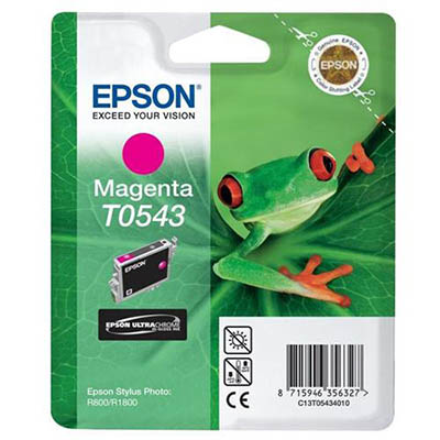 Image for EPSON T0543 INK CARTRIDGE MAGENTA from Ross Office Supplies Office Products Depot