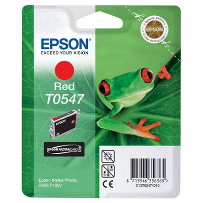 Image for EPSON T0547 INK CARTRIDGE RED from Total Supplies Pty Ltd