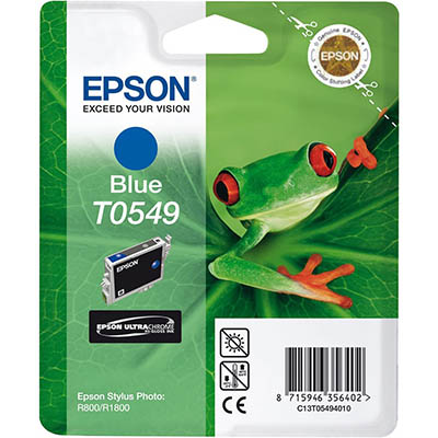 Image for EPSON T0549 INK CARTRIDGE BLUE from OFFICEPLANET OFFICE PRODUCTS DEPOT