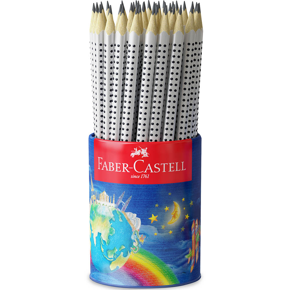 Image for FABER-CASTELL GRIP TRIANGULAR GRAPHITE PENCIL HB TUB 72 from Total Supplies Pty Ltd