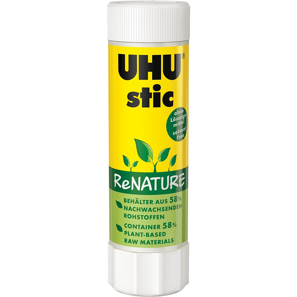 Image for UHU RE-NATURE GLUE STICK 8G from Barkers Rubber Stamps & Office Products Depot