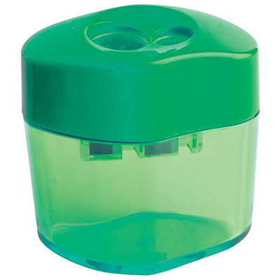 Image for FABER-CASTELL WAVE PENCIL SHARPENER 2-HOLE BARREL from Total Supplies Pty Ltd