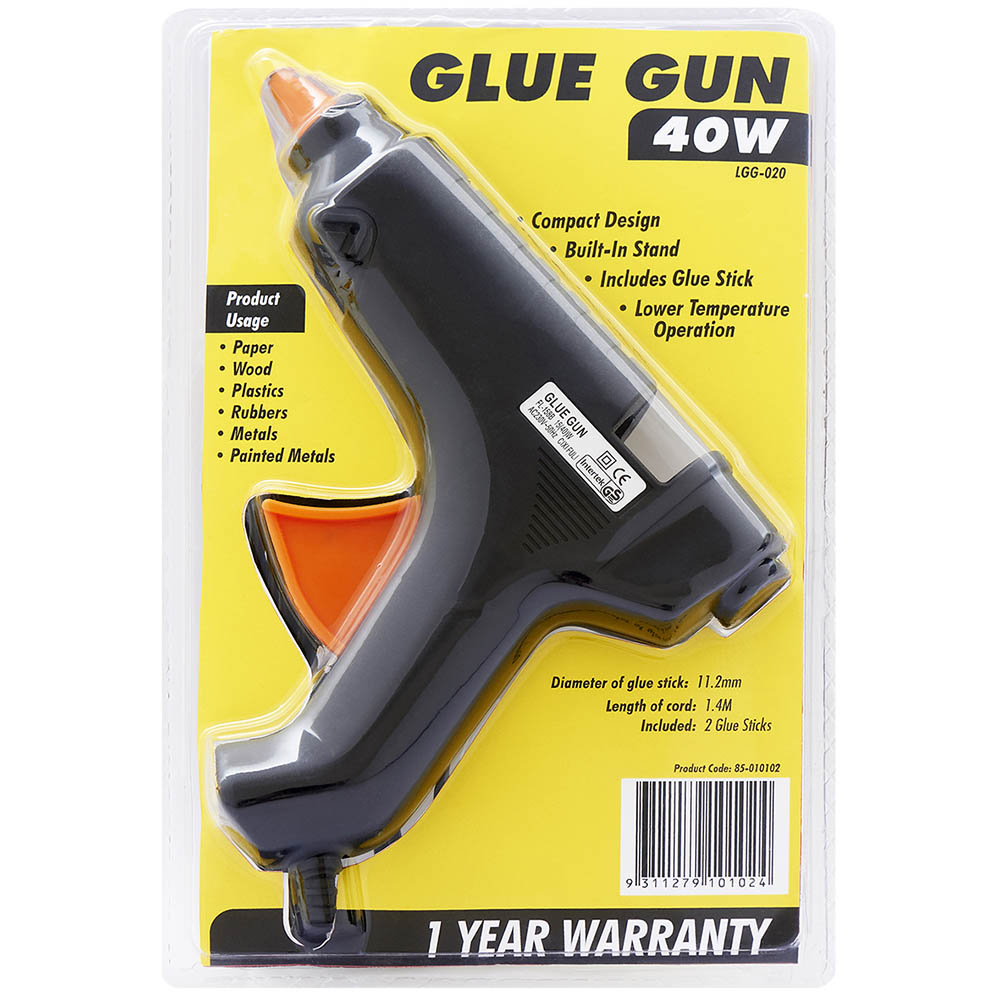 Image for UHU GLUE GUN 40W BLACK from MOE Office Products Depot Mackay & Whitsundays