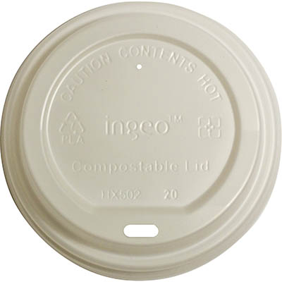 Image for ENVIROCHOICE UNIVERSAL COFFEE CUP LID PACK 50 from MOE Office Products Depot Mackay & Whitsundays