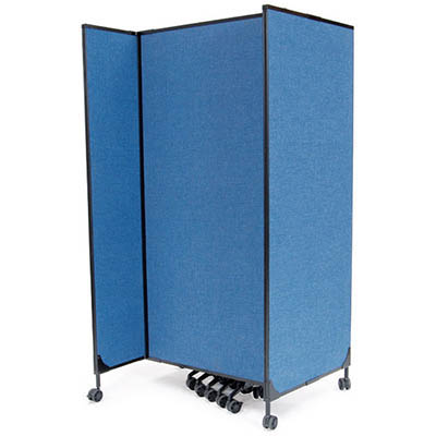 Image for GREAT DIVIDER MODULAR SCREEN STARTER KIT 1828MM BLUE from OFFICEPLANET OFFICE PRODUCTS DEPOT