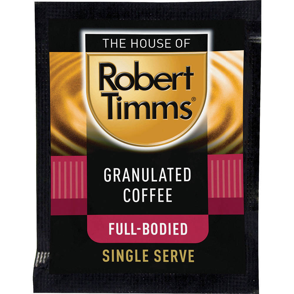Image for ROBERT TIMMS COFFEE PREMIUM FULL-BODIED SACHET BOX 1000 from Total Supplies Pty Ltd
