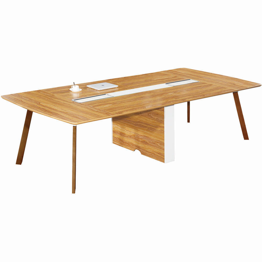 Image for ARBOR EXECUTIVE BOARDROOM TABLE 3200 X 1300 X 720MM AMERICAN WALNUT from Office Products Depot Gold Coast