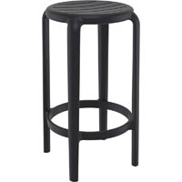 siesta exclusive tom bar stool 65 black