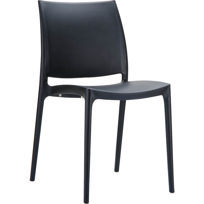 Image for MAYA CHAIR BLACK from Total Supplies Pty Ltd