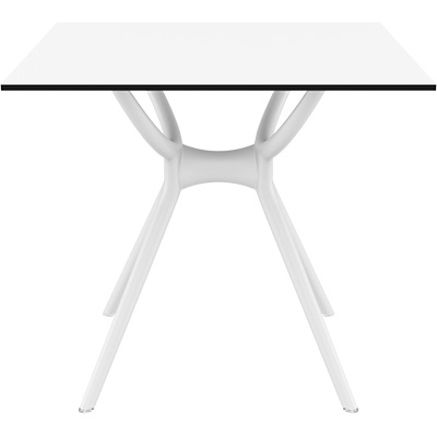 Image for SIESTA AIR TABLE 800 X 800MM WHITE from Barkers Rubber Stamps & Office Products Depot
