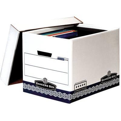 Image for FELLOWES 648 MAXIMUM STRENGTH BANKERS ARCHIVE BOX 336 X 328 X 423MM from Margaret River Office Products Depot