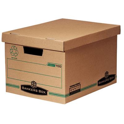 Image for FELLOWES 700 BANKERS BOX STANDARD STRENGTH ENVIRO STORAGE BOX from MOE Office Products Depot Mackay & Whitsundays