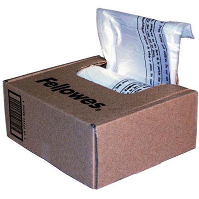 Image for FELLOWES POWERSHRED SHREDDER BAGS 90S/99CI/B SERIES PACK 100 from Ross Office Supplies Office Products Depot